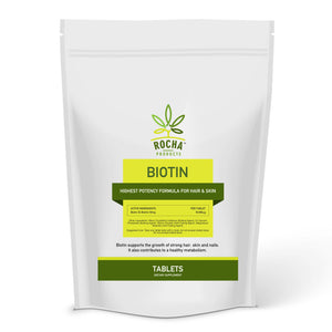 Biotin Tablets -  10mg - Rocha Products