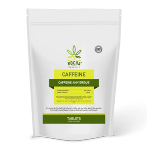 Caffeine Tablets - 200mg - Rocha Products
