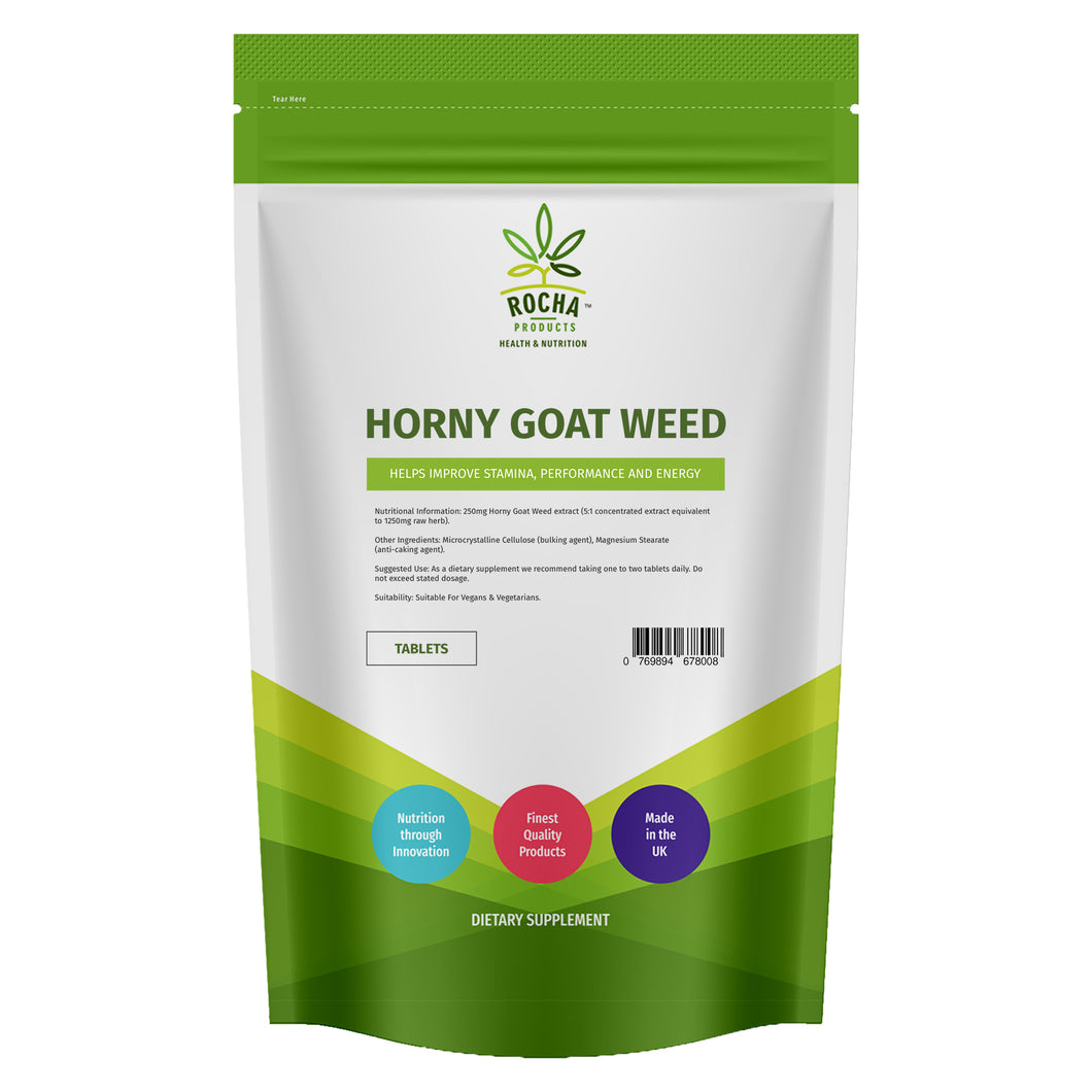 Horny Goat Weed Tablets - 250mg