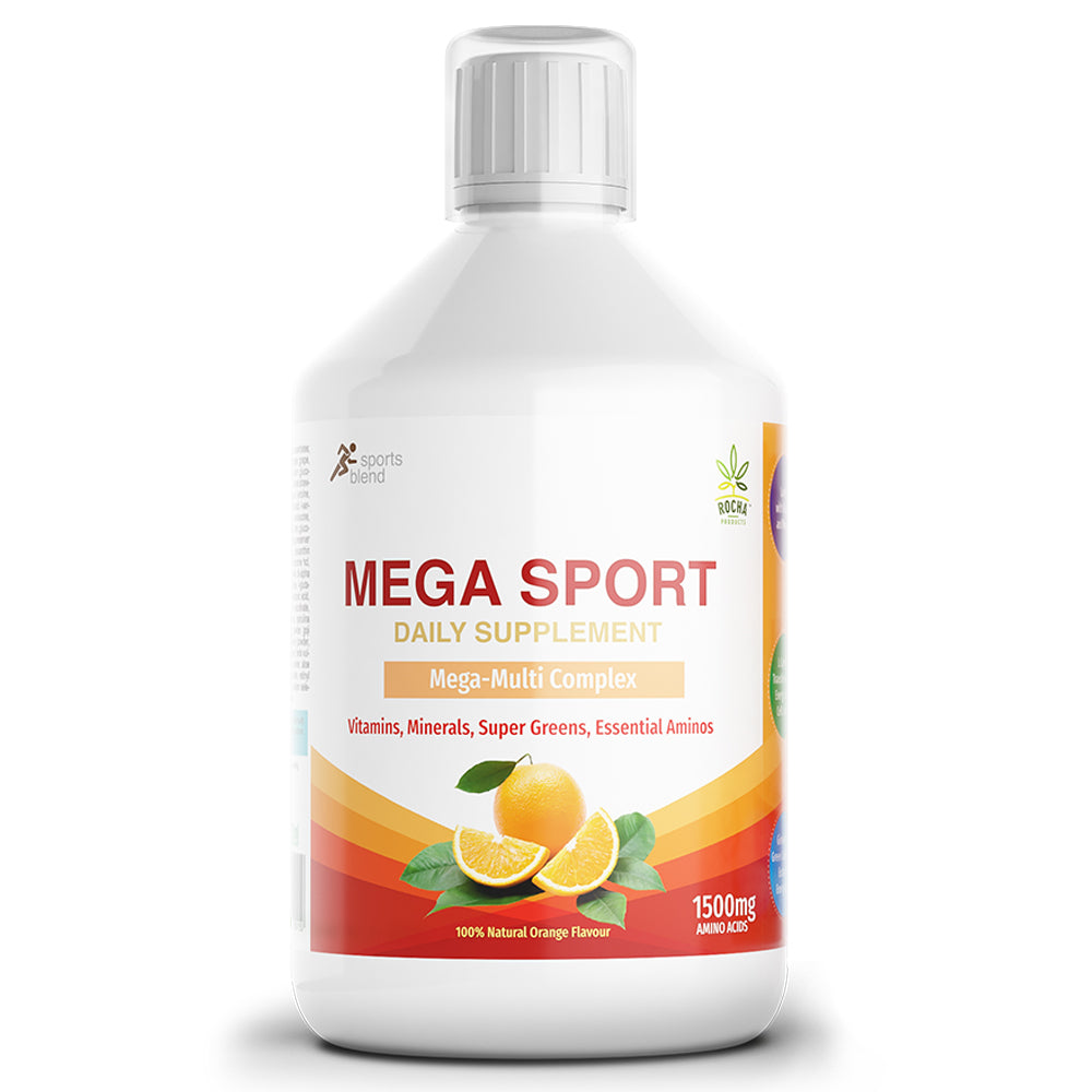 Mega Sport Multivitamin Liquid - 500ml - Rocha Products