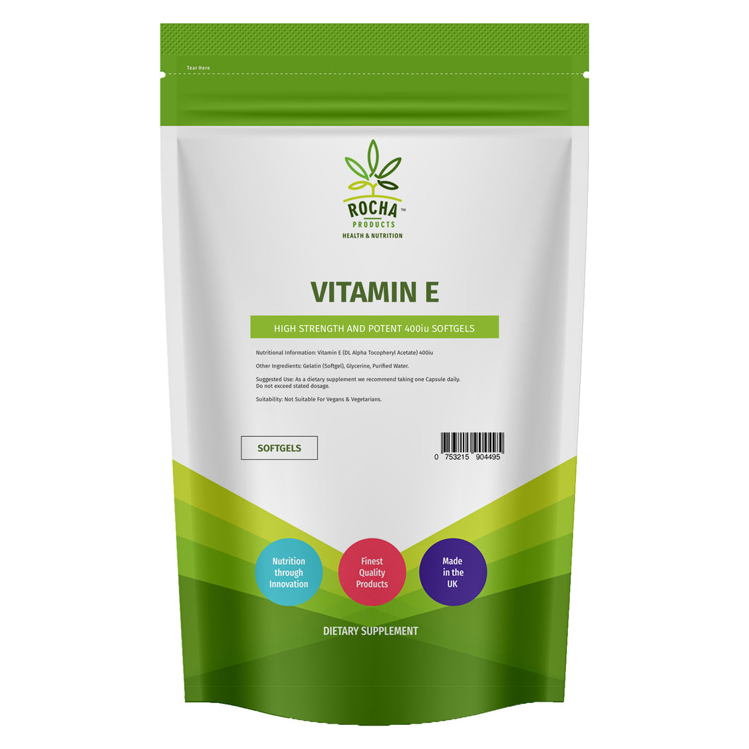 Vitamin E Softgels - 400iu