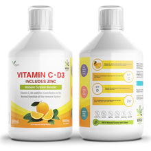 Load image into Gallery viewer, Immune Health Support - Vitamin C + Vitamin D3 + Zinc 1000mg