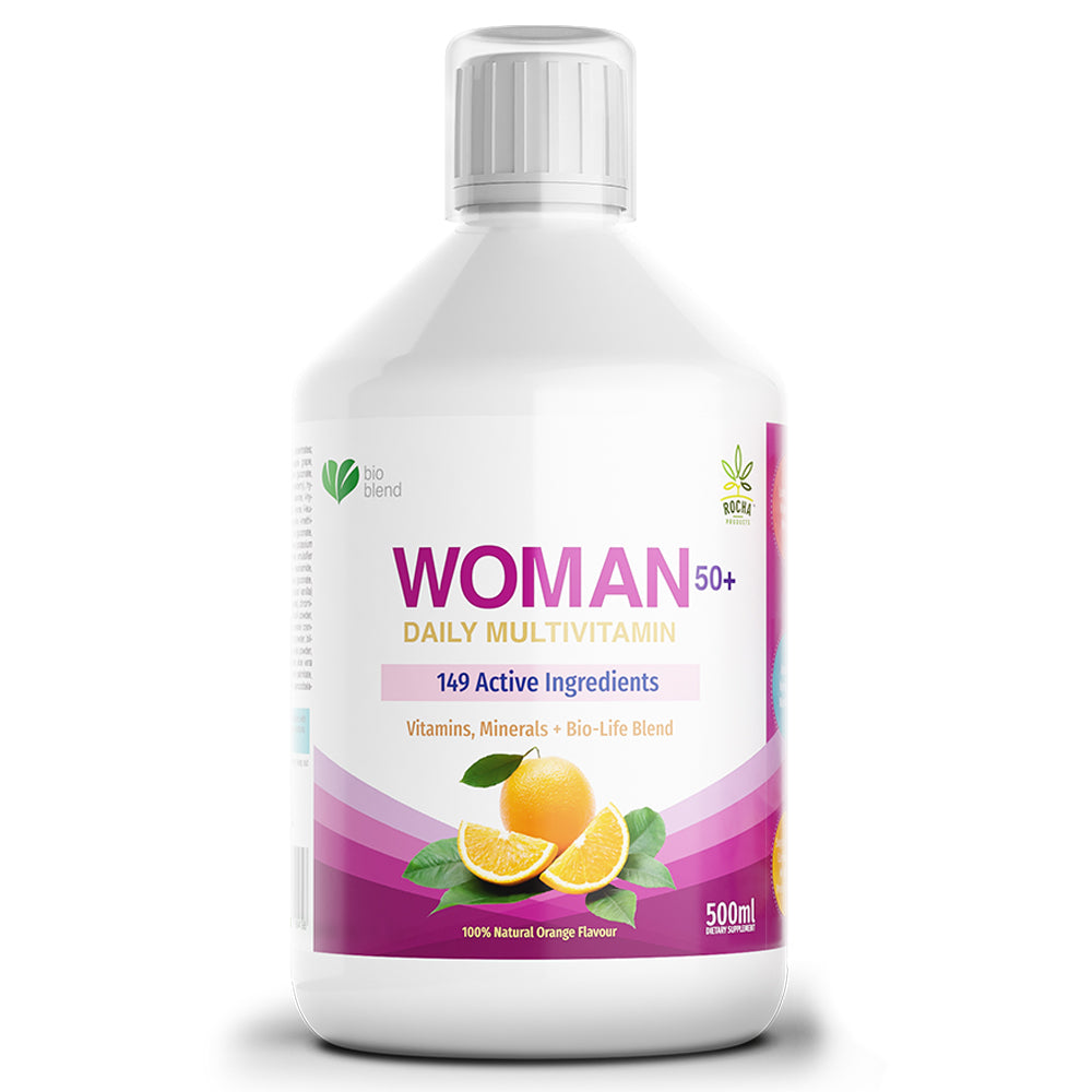Woman 50+ Multivitamin Liquid - 500ml - Rocha Products